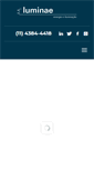 Mobile Screenshot of luminae.com.br